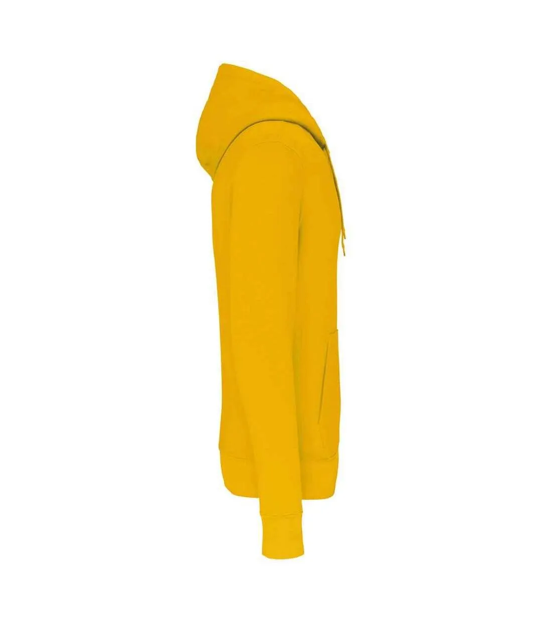 Sweat à capuche homme jaune Kariban