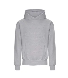 Sweat à capuche signature adulte gris Awdis