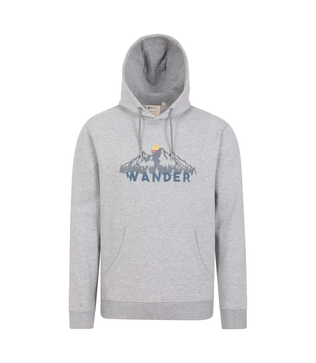 Sweat à capuche wander homme gris clair Mountain Warehouse