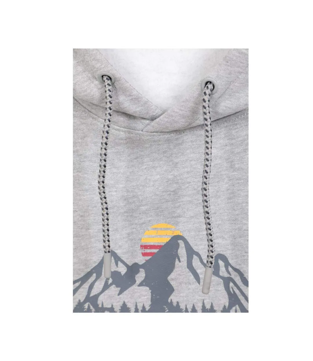 Sweat à capuche wander homme gris clair Mountain Warehouse