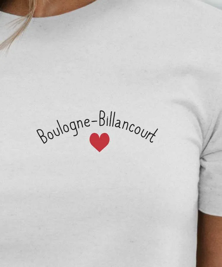 T-Shirt Boulogne-Billancourt Coeur