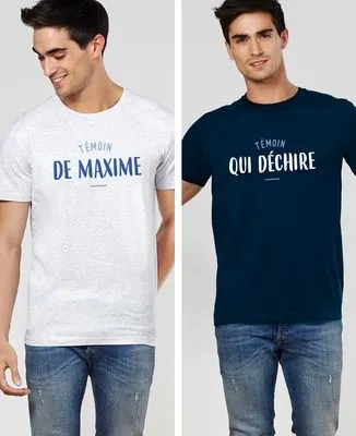 T-Shirt femme Témoin EVJF personnalisé