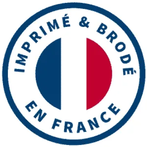 T-Shirt homme Supporter France brodé personnalisé