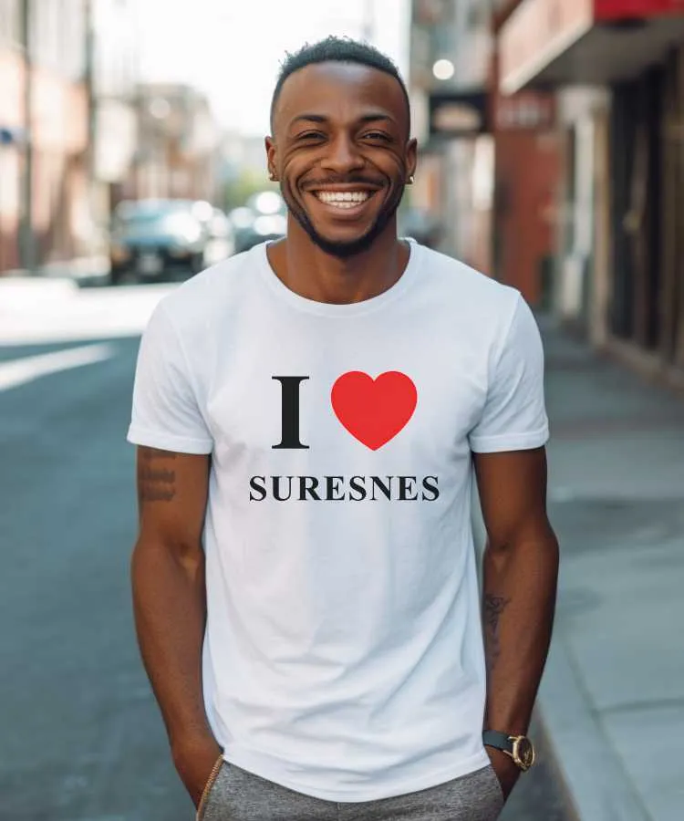 T-Shirt I love Suresnes