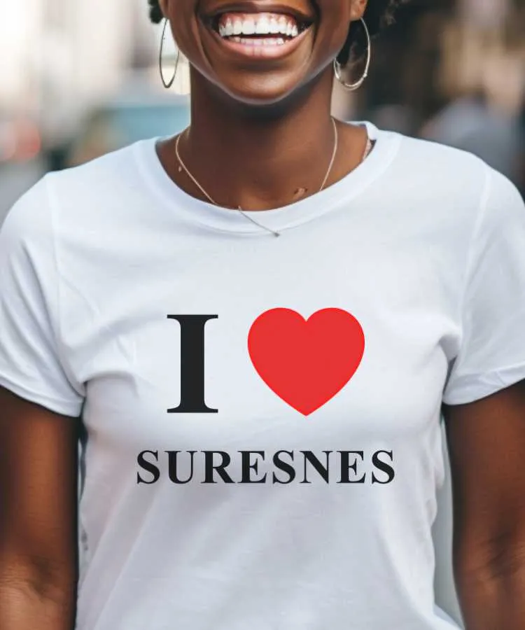 T-Shirt I love Suresnes