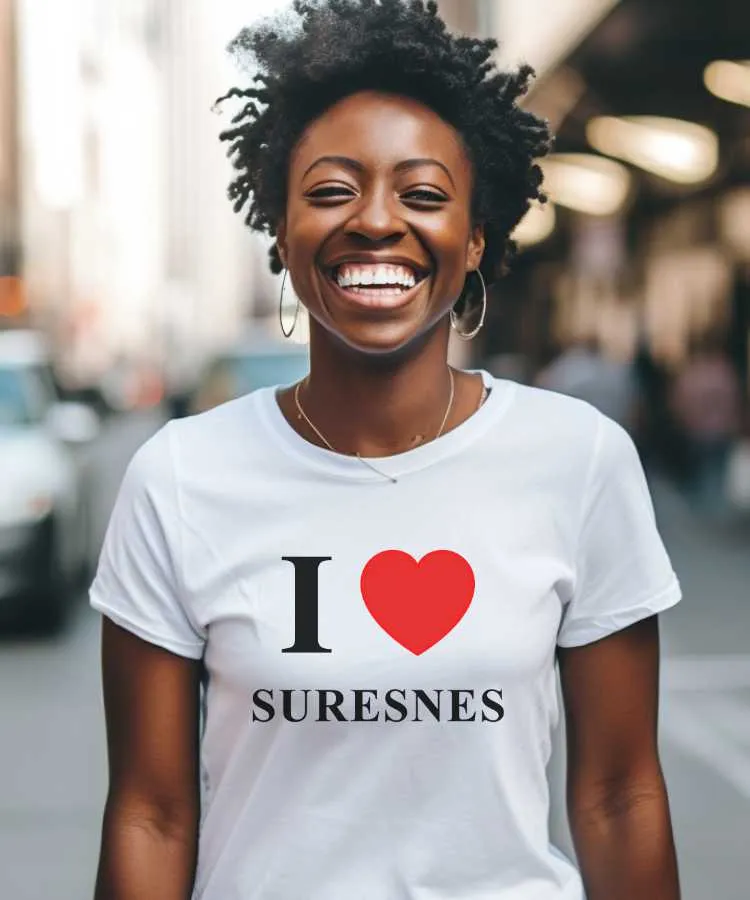 T-Shirt I love Suresnes