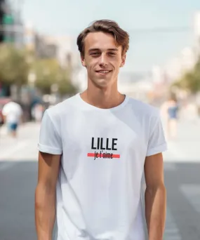 T-Shirt Lille je t'aime