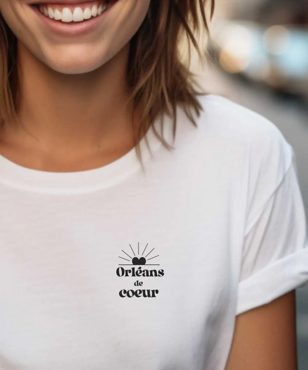 T-Shirt Orléans de coeur