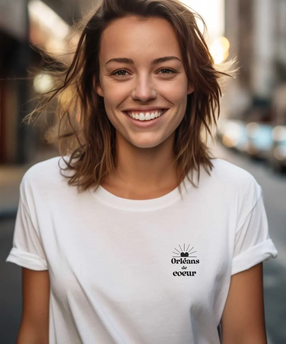 T-Shirt Orléans de coeur