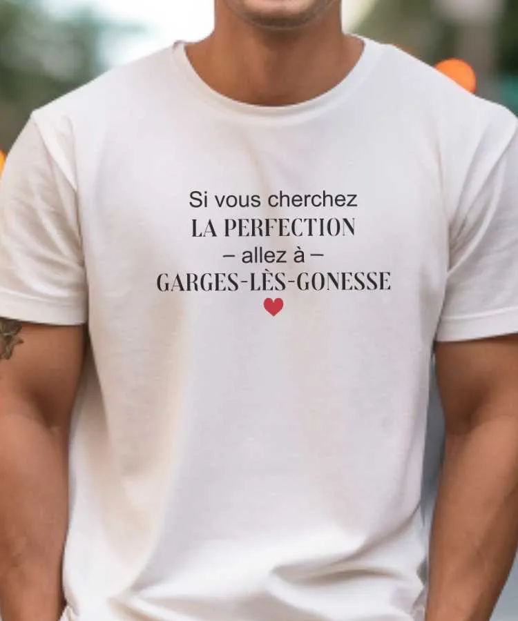 T-Shirt Si vous cherchez la perfection allez à Garges-lès-Gonesse