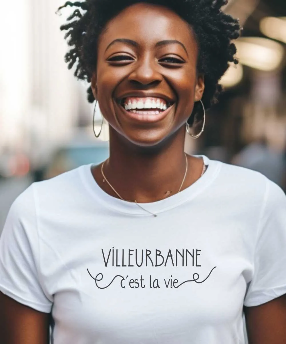 T-Shirt Villeurbanne c'est la vie