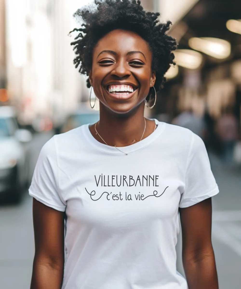 T-Shirt Villeurbanne c'est la vie