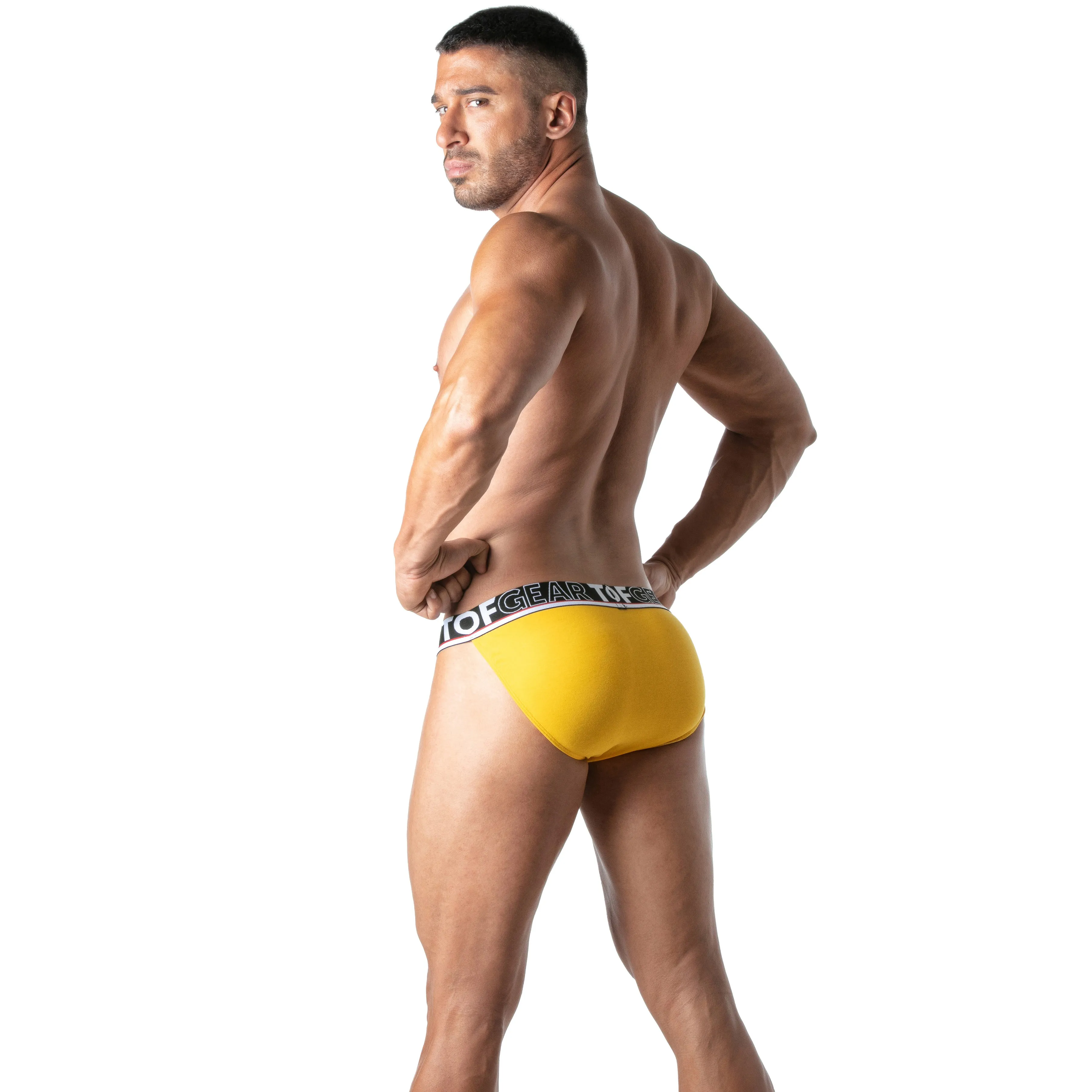 Tanga Champion Tof Paris - Jaune - TOF Paris : vente slips et bande...