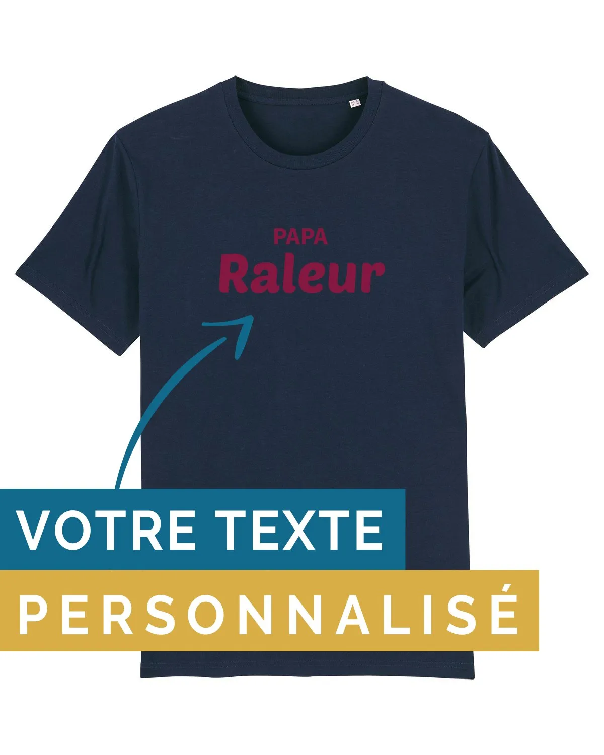 Tee-shirt-Papa à personnaliser