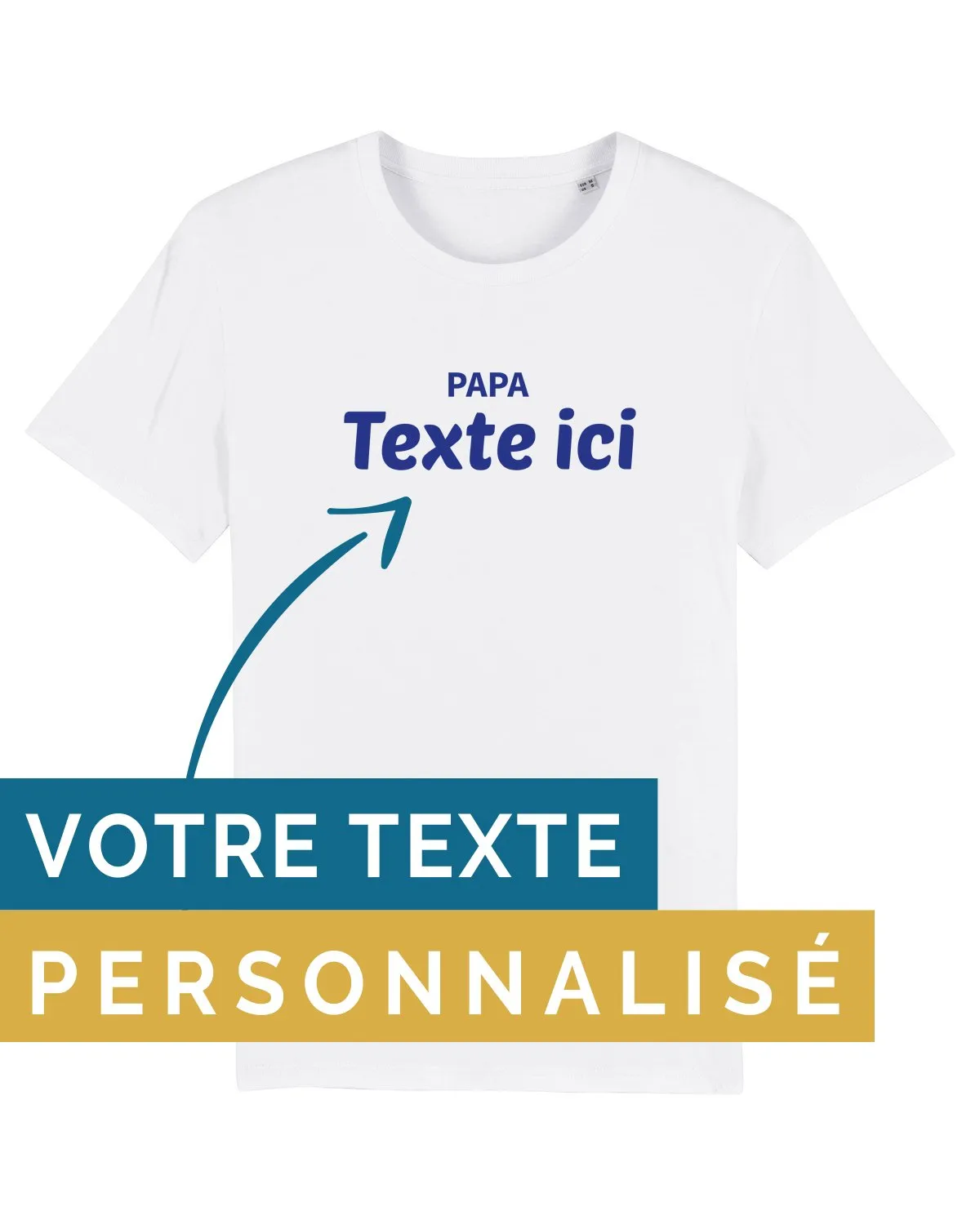 Tee-shirt-Papa à personnaliser