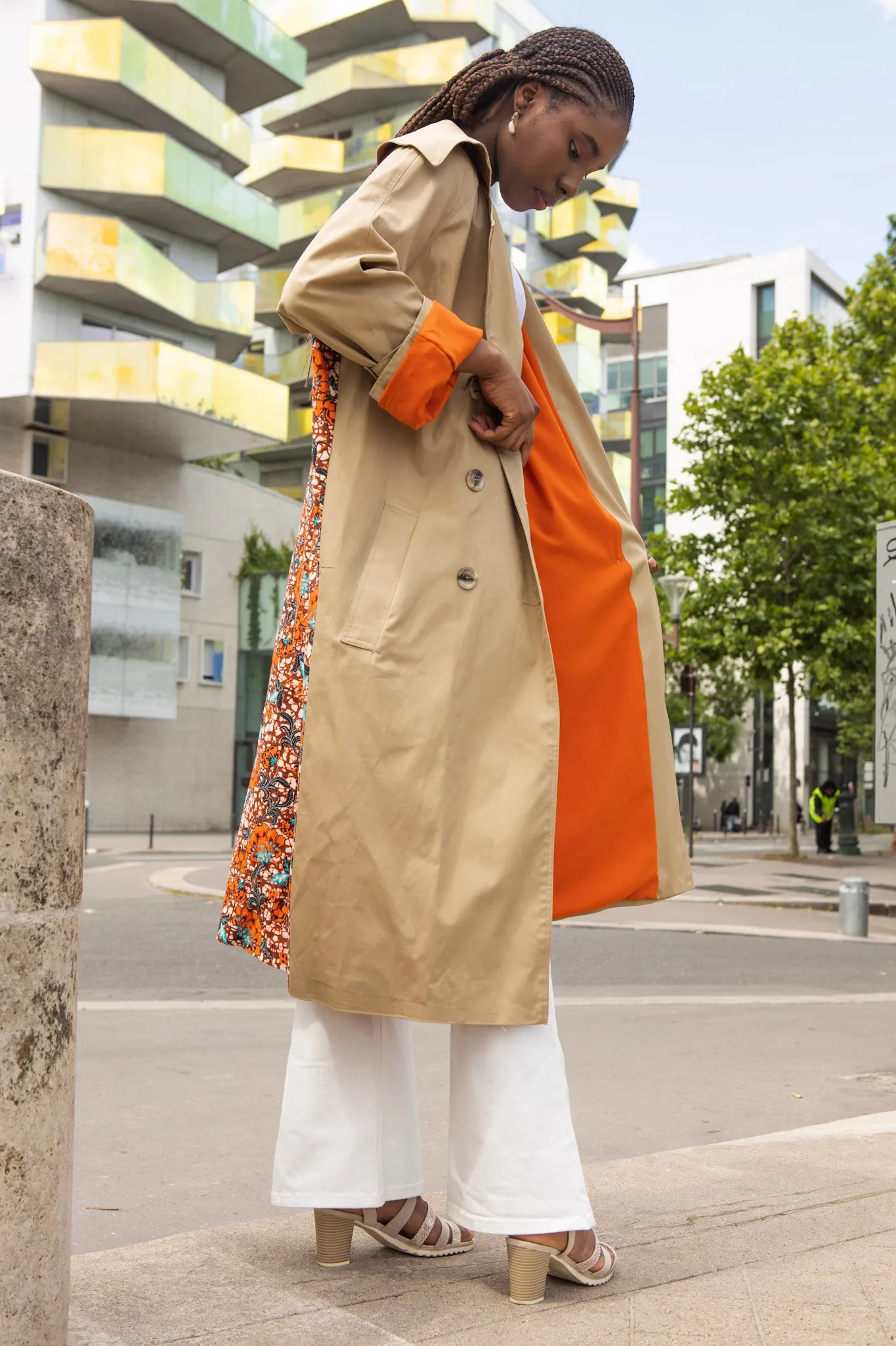 Trench-coat femme beige Summer