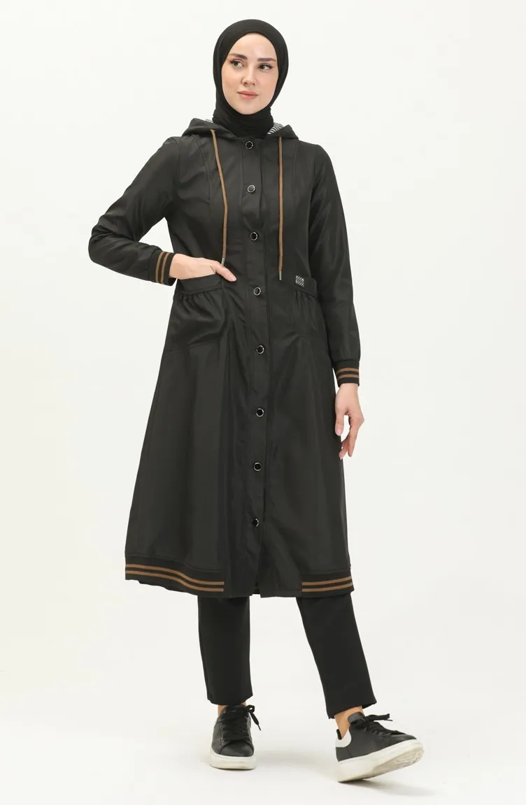 Trench Coat Noir 13734