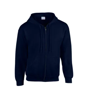 Veste à capuche adulte bleu marine Gildan